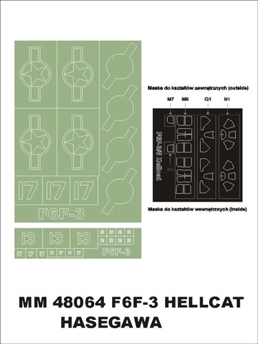 Montex MM48064 1/48 F6F-3 Hellcat