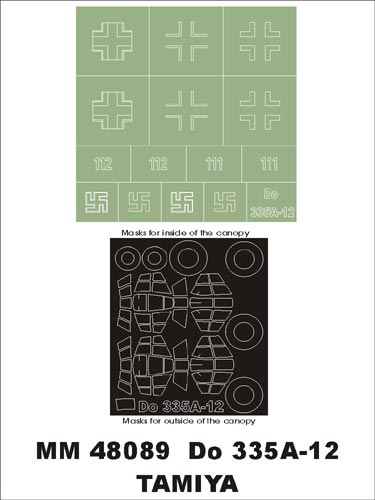 Montex MM48089 1/48 Do-335A-12
