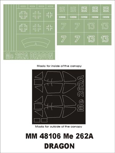 Montex MM48106 1/48 Me-262A