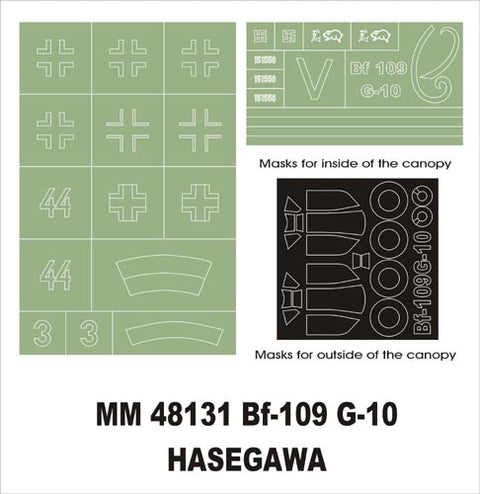 Montex MM48131 1/48 Bf 109G-10
