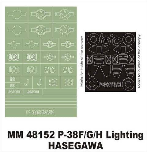 Montex MM48152 1/48 P-38F/G/H