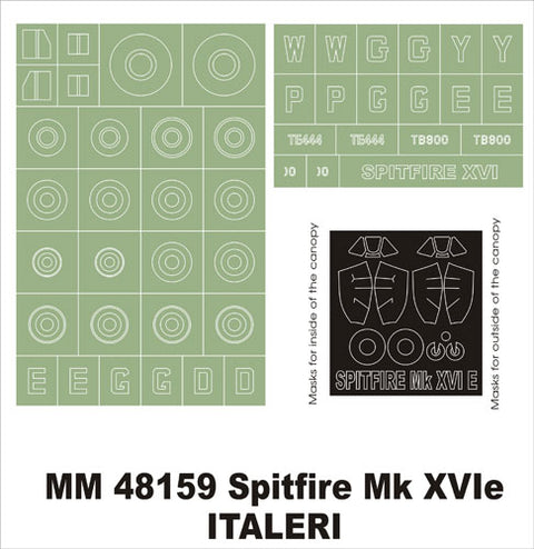 Montex MM48159 1/48 Spitfire MkXVIe