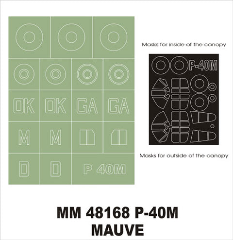 Montex MM48168 1/48 P-40M