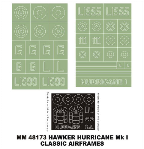 Montex MM48173 1/48 Hawker Hurricane Mk I