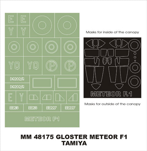 Montex MM48175 1/48 Gloster Meteor FI