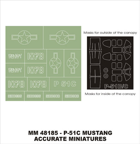Montex MM48185 1/48 P-51C