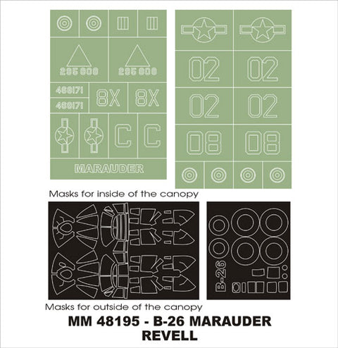 Montex MM48195 1/48 B-26B/G Marauder