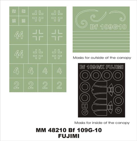 Montex MM48210 1/48 Bf 109G-10