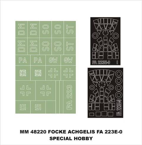 Montex MM48220 1/48 FA 223E-0