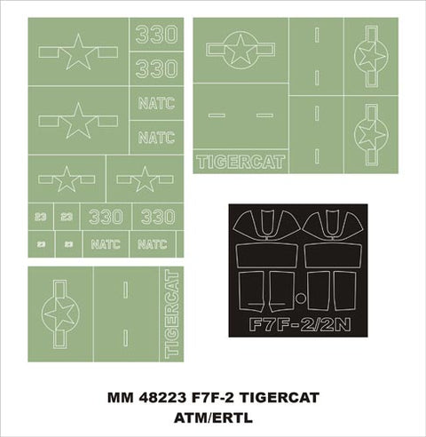 Montex MM48223 1/48 F7F-2 Tigercat