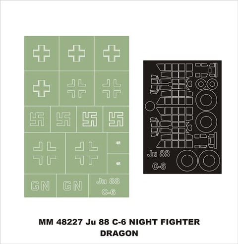 Montex MM48227 1/48 Ju-88C-6 NIGHT FIGHTER