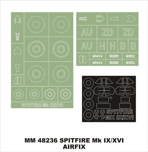 Montex MM48236 1/48 Spitfire MkIX/XVI