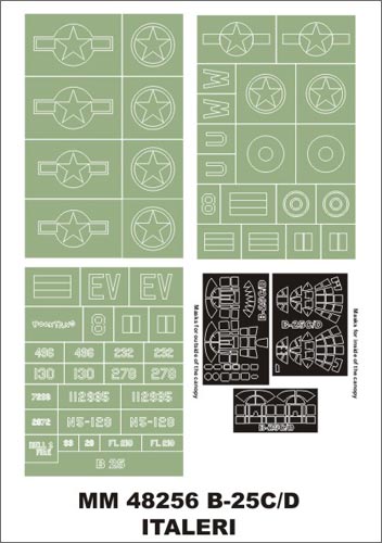 Montex MM48256 1/48 B-25C/D Mitchell