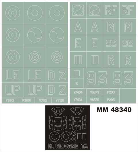 Montex MM48340 1/48 Hawker Hurricane Mk I