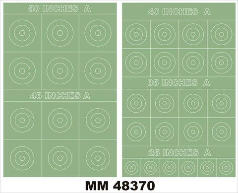 Montex MM48370 1/48 RAF ROUNDELS TYPE A