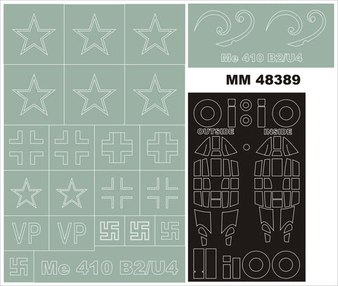 Montex MM48389 1/48 Me 410B-2