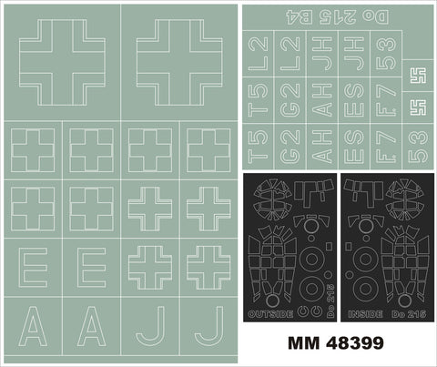 Montex MM48399 1/48 Do 215B-4