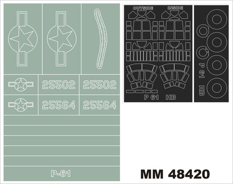 Montex MM48420 1/48 P-61A