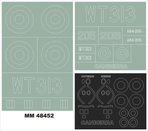 Montex MM48452 1/48 CANBERRA B6/B20