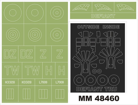 Montex MM48460 1/48 BP. DEFIANT I