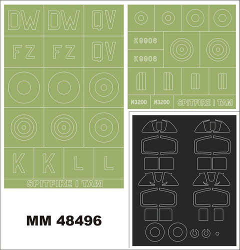 Montex MM48496 1/48 SPITFIRE I