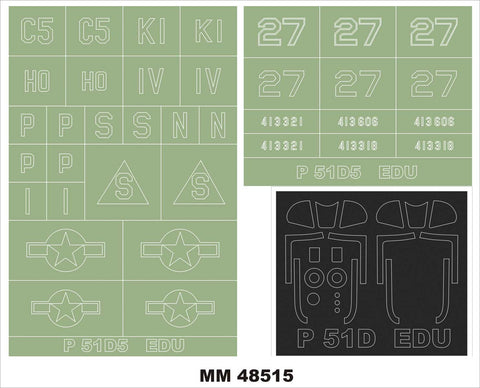 Montex MM48515 1/48 P-51D-5 MUSTANG