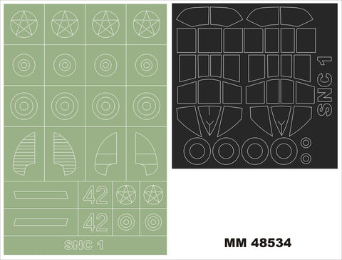 Montex MM48534 1/48 SNC-1 FALCON