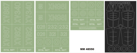 Montex MM48550 1/48 BUCCANEER S2C/D