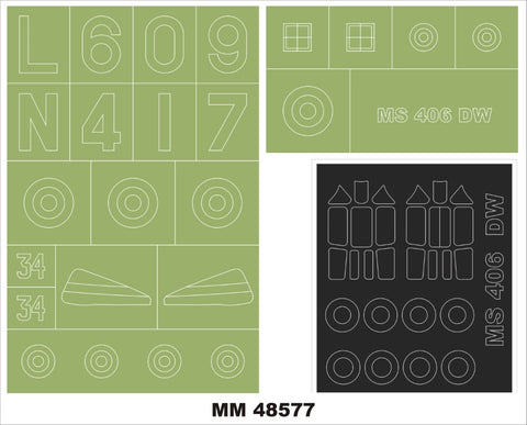 Montex MM48577 1/48 MS 406