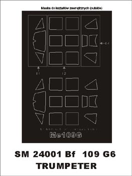 Montex SM24001 1/24 Me 109 G-6