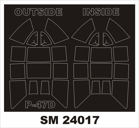 Montex SM24017 1/24 P-47D RAZORBACK