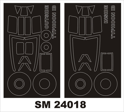 Montex SM24018 1/24 TYPHOON Ib CAR DOOR