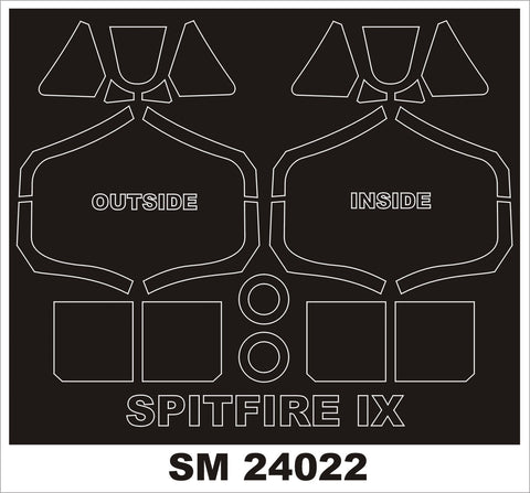 Montex SM24022 1/24 SPITFIRE IX