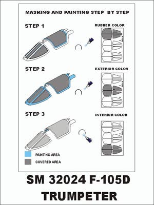 Montex SM32024 1/32 F-105D