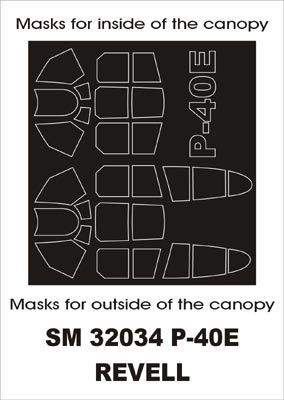 Montex SM32034 1/32 P-40E
