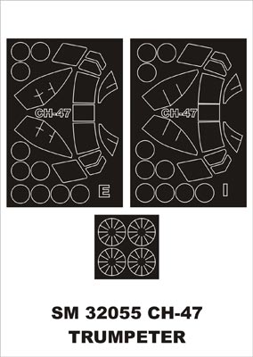 Montex SM32055 1/32 CH-47