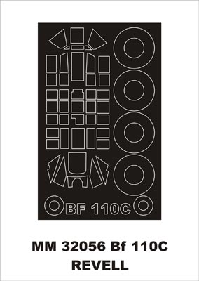 Montex SM32056 1/32 Bf 110C