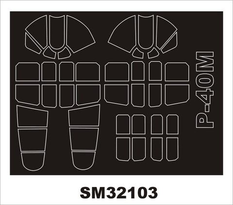 Montex SM32103 1/32 P-40M
