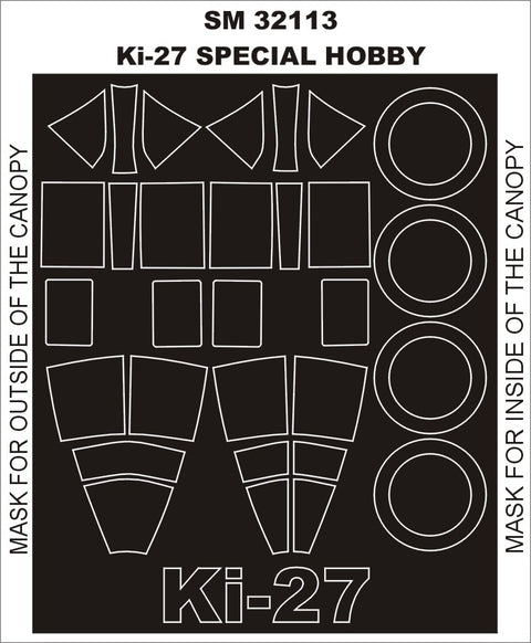 Montex SM32113 1/32 Ki-27 NATE