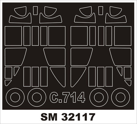 Montex SM32117 1/32 CAUDRON C-714