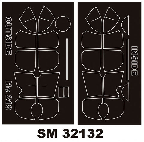 Montex SM32132 1/32 Heinkel He 219A-2/5/7 UHU