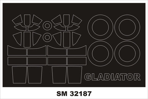 Montex SM32187 1/32 GLADIATOR Mk I/II