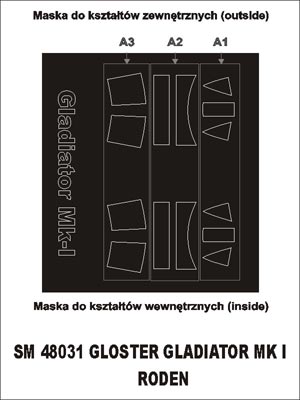 Montex SM48031 1/48 Gloster Gladiator Mk I
