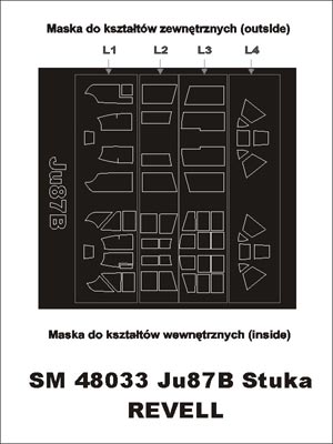 Montex SM48033 1/48 Ju-87 B