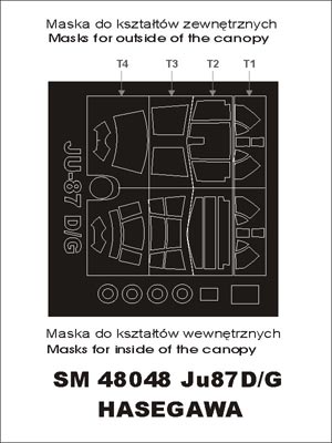 Montex SM48048 1/48 Ju-87 D/G