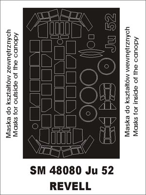Montex SM48080 1/48 Ju-52/3m