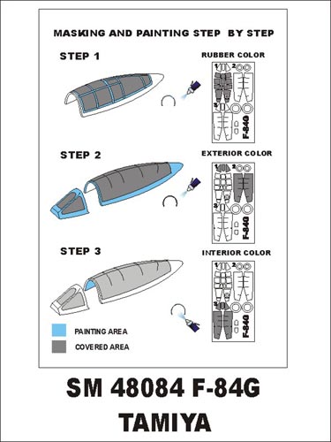 Montex SM48084 1/48 F-84G