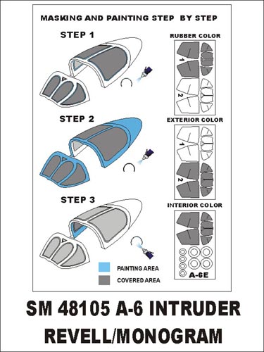 Montex SM48105 1/48 A-6 Intruder