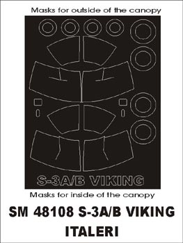 Montex SM48108 1/48 S-3 Viking