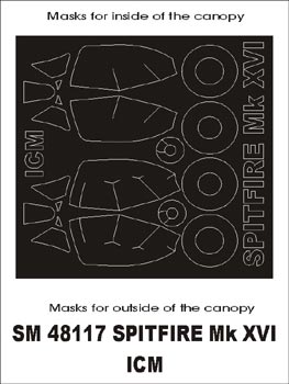 Montex SM48117 1/48 Spitfire MkXVI